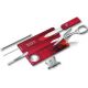 Victorinox SwissCard Lite transp.rood 13 functions