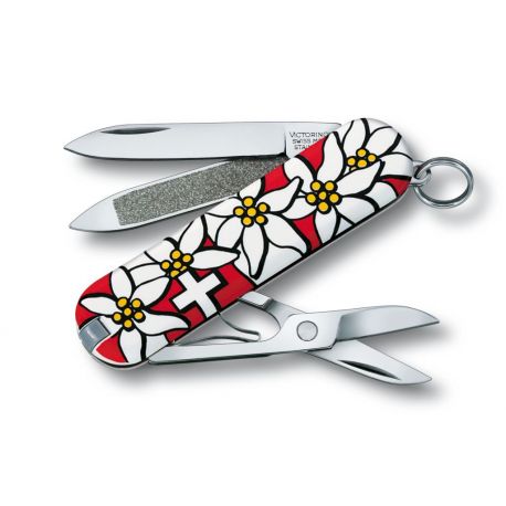 9. Victorinox Classic Edelweiss zakmes