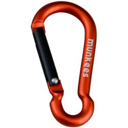 Munkees Pear-Shape Carabiner 6 x 60mm 2 stuks