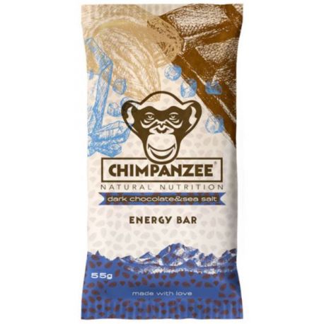 Chimpanzee Energy Bar Dark Chocolate & Sea Salt