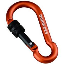 Munkees Pear-Shape Carabiner with Screw Lock 8 x 80mm