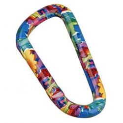 Munkees Carabiner 8 x 80 mm Flower colored