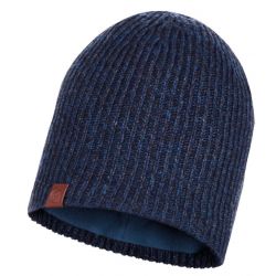 Buff Knitted & Fleece Hat Lyne Night Blue muts