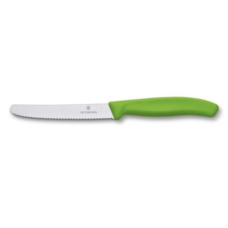 Victorinox Tomaten-/tafelmes rvs/groen, kartel