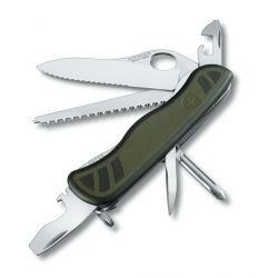 Victorinox Soldier 10f. Groen Zakmes