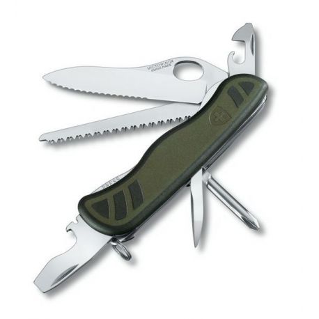 Victorinox Soldier 10f. Groen Zakmes