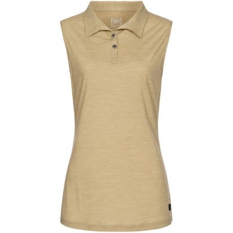 SuperNatural Sleeveless Polo Dames