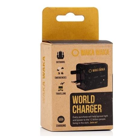 WakaWaka World Charger wereldstekker