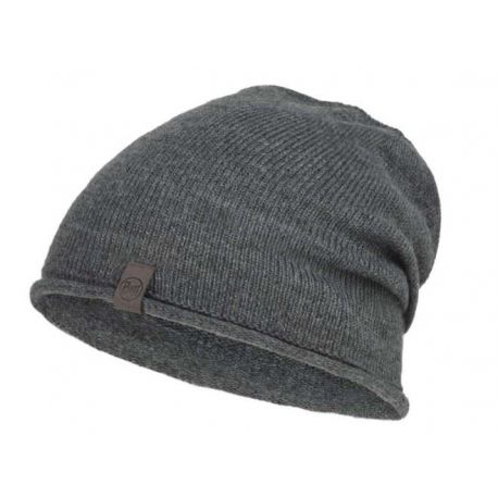 Buff Knitted Hat Lekey Grey muts