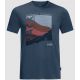 Jack Wolfskin Crosstrail Graphic T M herenshirt