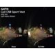 Gato sports LED USB sport vest