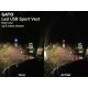 Gato sports LED USB sport vest