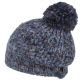 Buff Knitted & Fleece Hat Margo Blue muts