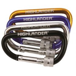 Highlander Screwgate Karabiner karabijnhaak