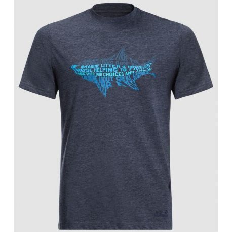 Jack Wolfskin Ocean Life T herenshirt