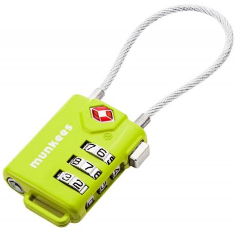 Munkees TSA Cable Combination Lock