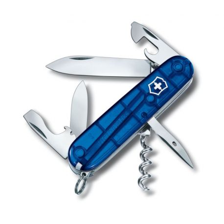 53.Victorinox Zakmes Swiss Army Spartan 12f blue transp blst