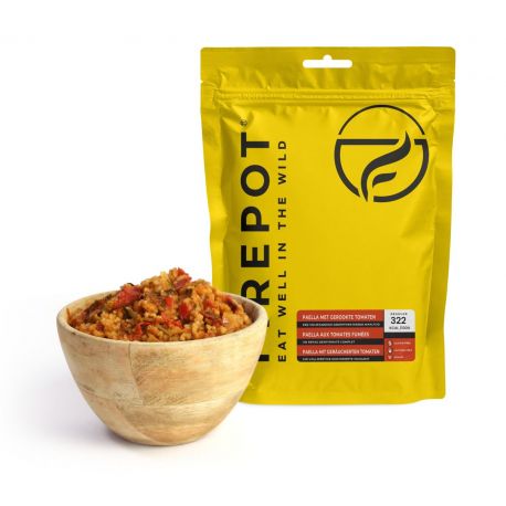 Firepot Serving Smoky Tomato Paella