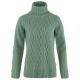 FjallRaven Övik Cable Knit Roller Neck damestrui