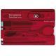 Victorinox SwissCard, 10f, rood