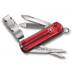 93. Victorinox NailClip 580 Rood zakmes