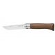 Opinel 14. No.8 RVS Luxury zakmes - Walnoothout