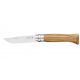 Opinel 13. No.8 RVS Luxury zakmes - Olijfhout