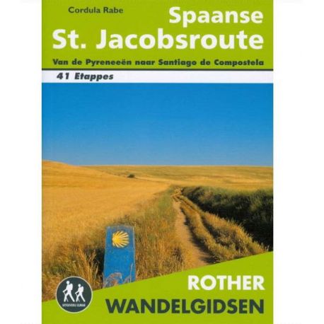 Elmar Rother wandelgids Spaanse ST.Jacobsroute